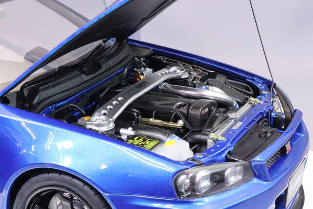 【IG-MODEL】Nismo R34 GT-R Z-tune ベイサイドブルー IG0017 1/18 Nismo R34 GT-R Z-tune Bayside Blue | LINE UP