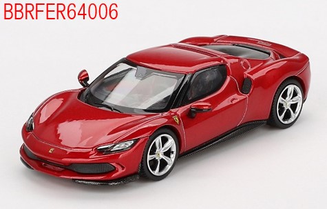 BBR 1/64 フェラーリ 296 GTB ロッソイモラ レッド