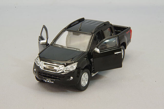 自動車 B-MAX BM CREATIONS 1/64 いすゞ D-MAX 2016 左ハンドル ブラック