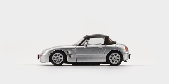 BM CREATIONS 1/64 スズキ カプチーノ シルバー 右ハンドル