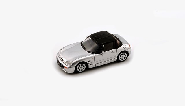 BM CREATIONS 1/64 スズキ カプチーノ シルバー 右ハンドル