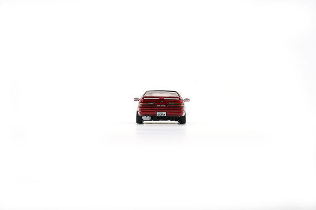 BM CREATIONS 1/64 日産 シルビア S13 メタリックレッド 右ハンドル