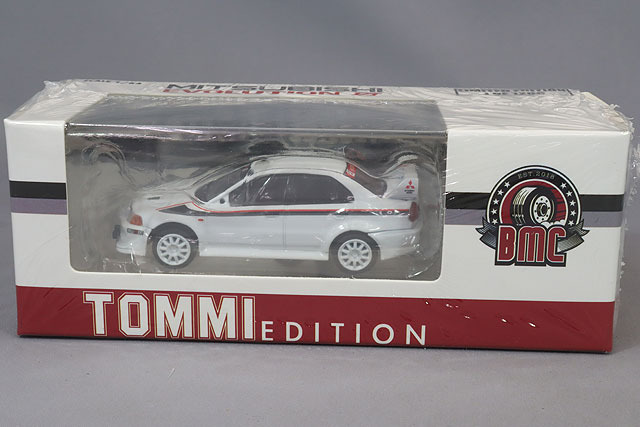BM CREATIONS 1/64 三菱 ランサー EVO 6.5 ホワイト Tommi Edition