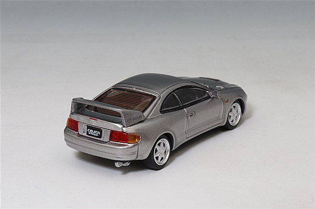 BM CREATIONS 1/64 トヨタ セリカ GT- 4 フィギュア付 シルバー 右ハンドル