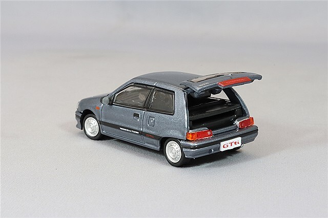 BM CREATIONS 1/64 ダイハツ シャレード 1991 2ドア GTti グレー