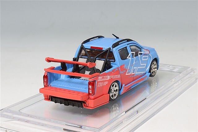 BM CREATIONS 1/64 いすゞ D-Max 2018 ローライダー セーフティーカー