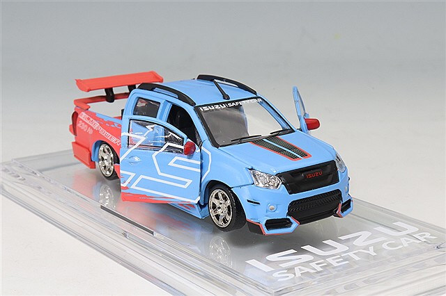 BM CREATIONS 1/64 いすゞ D-Max 2018 ローライダー セーフティーカー