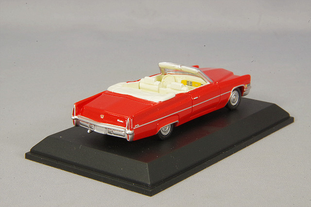 BoS Models 1/87 キャデラック デヴィル コンバーチブル 1970 レッド