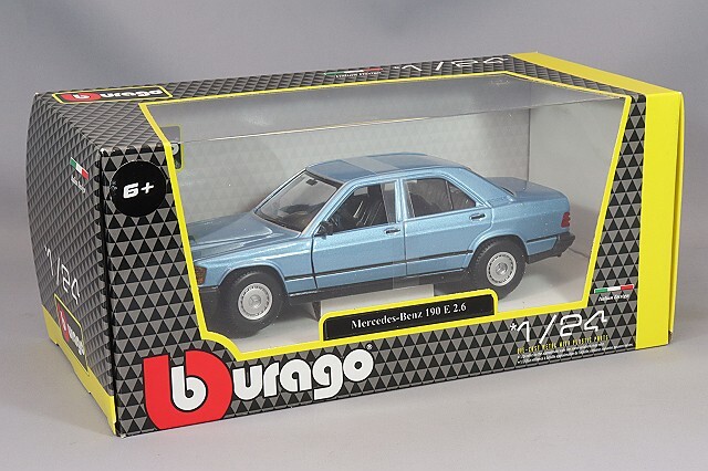 ブラゴ 1/24 メルセデスベンツ 190E 1987 ダイヤモンドブルー