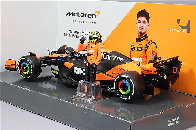 ブラゴ 1/24 マクラーレン F1チーム MCL38 2024 F1 #4 L.ノリス