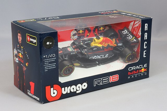 ブラゴ 1/43 オラクル レッドブルレーシング RB18 2022 F1 #1 M