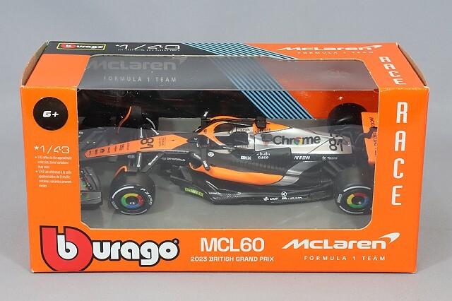 ミニチャンプス 1/43 マクラーレンMCL60 ピアストリ 2023アブダビ ミニチャンプス 1/43 マクラーレン MCL38 ノリス/ピアストリ アブダビ
