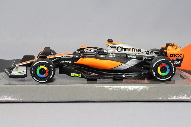 ブラゴ 1/43 マクラーレン F1チーム MCL60 2023 イギリスGP F1 #81 O