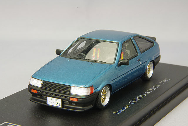トヨタ　カローラレビン　AE86 1/43 CAM@ 1/43 トヨタ カローラ レビン AE86 スポーツカスタム仕様