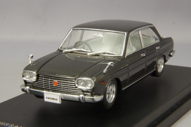 1965年 日産 セドリック カスタム 1/43 CAM@ 1/43 1965 日産セドリック カスタム6（130型）ブラック