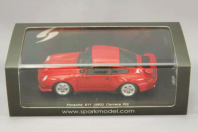 カーティマ特注 スパーク 1/43 ポルシェ 911 (993) カレラ RS レッド