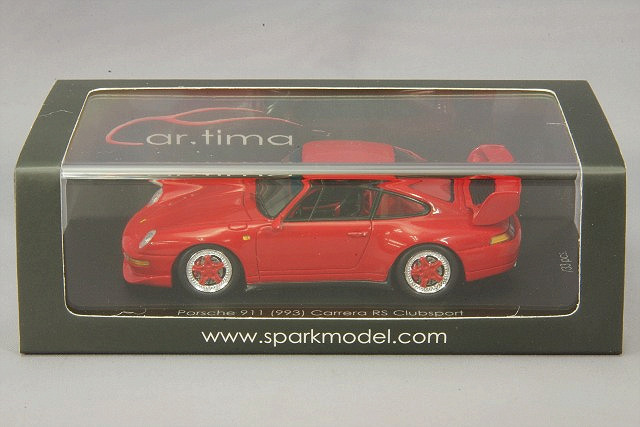カーティマ特注 スパーク 1/43 ポルシェ 911 (993) カレラ RS クラブ