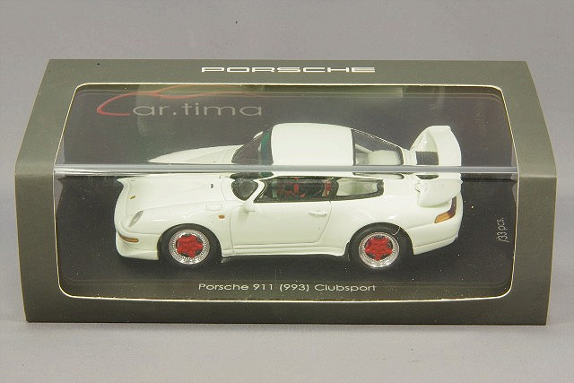 ポルシェ 911 Carrera (Type 993) 1/43 ポルシェ正規品 カーティマ特注 スパーク 1/43 ポルシェ 911 (993) クラブスポーツ