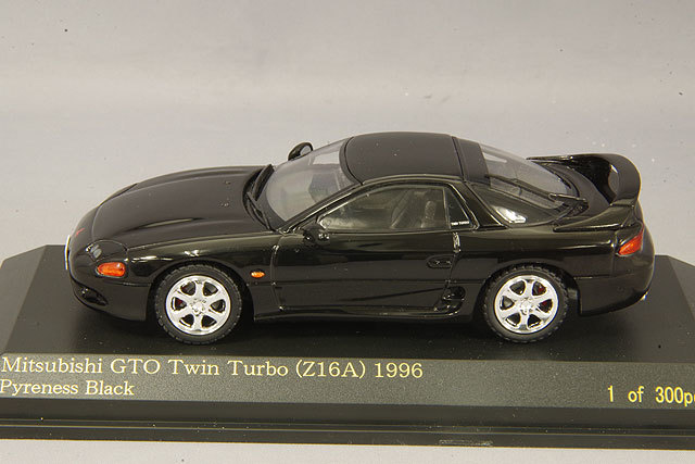 Wits 1/43 GTO ツインターボ W371 ブラック 宮沢模型流通限定 カーネル 1/43 三菱 GTO ツインターボ Z16A 1996