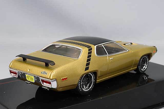 ロードシグネーチャー プリムス GTX 1971 1/43 Amazon | 1971 Plymouth GTX Matt Black 1/43 by Road Signature