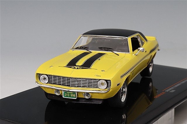 イクソ 1/43 シボレー カマロ イェンコ SYC 1969 イエロー