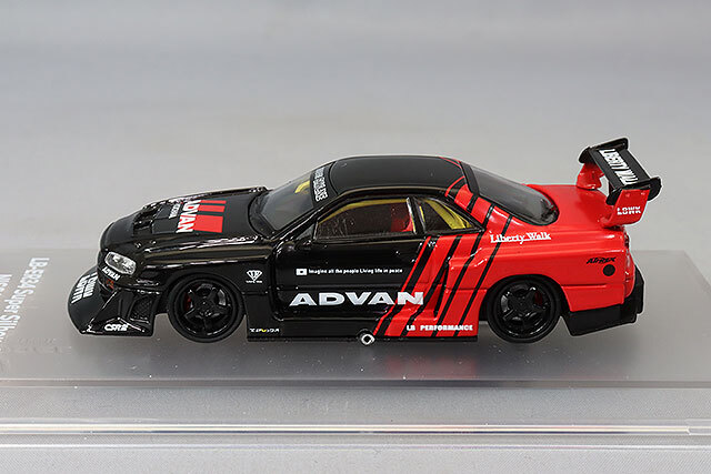 CMモデル 1/64 日産 LB-WORKS ER34 