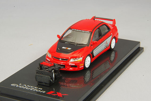 CMモデル 1/64 三菱 ランサー エボリューション IX レッド/ブラック