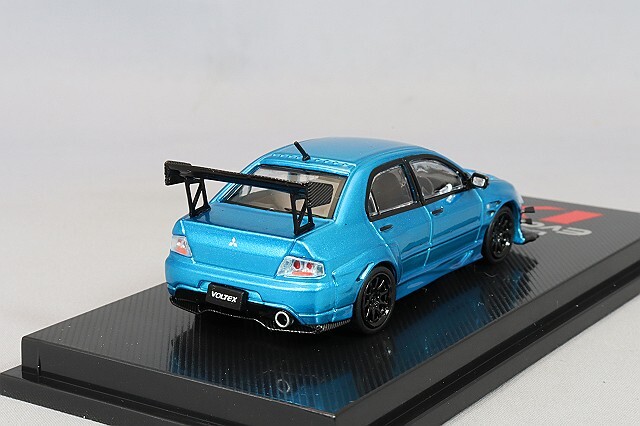 CMモデル 1/64 三菱 ランサー エボリューション IX メタリックブルー