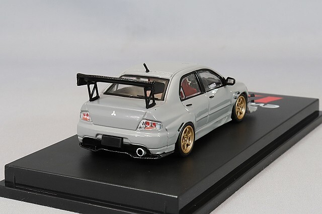 CMモデル 1/64 三菱 ランサー エボリューション IX ワイドボディ グレー