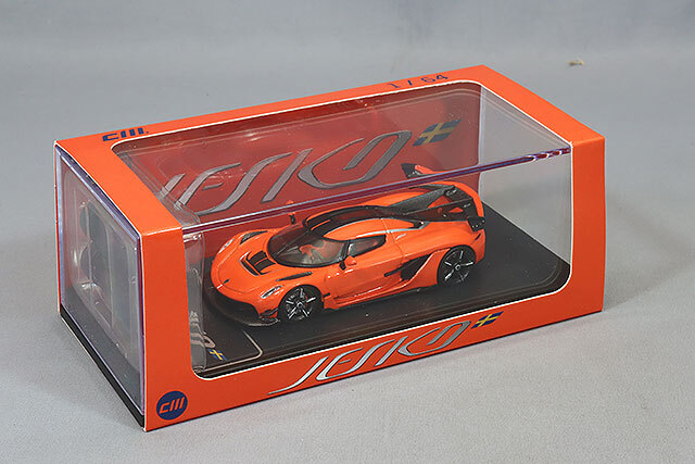 CMモデル 1/64 ケーニグセグ ジェスコ アタック オレンジ