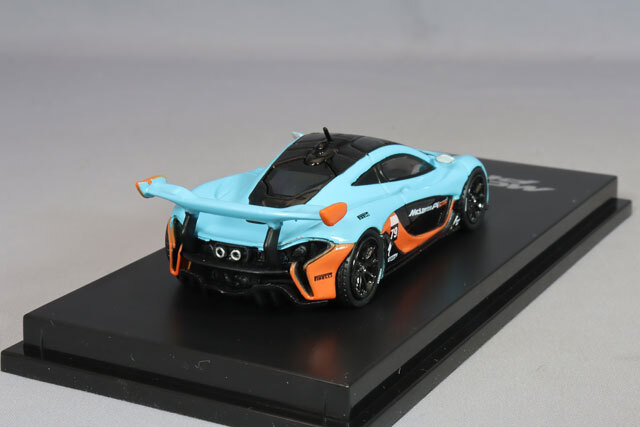 TSM MODEL 1/12 マクラーレンP1 Blue/Orange 1/43 TSM McLaren P1 (Blue/Orange) Enclose Diecast Car Model