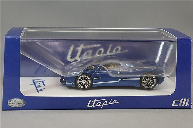 フィガートモデル 1/64 パガーニ i ウトピア Utopia CMモデル 1/64 パガーニ ウトピア パールホワイト/カーボン