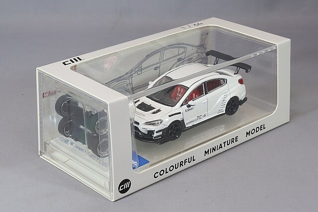 CMモデル 1/64 スバル VAB WRX STI & S4 ワイドボディキット