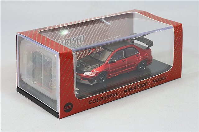 CMモデル 1/64 三菱 ランサー エボリューション IX レッドメタリック