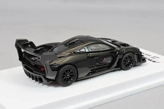 CMモデル 1/64 マクラーレン セナ GTR ブラック