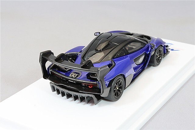 CMモデル 1/64 マクラーレン セナ GTR メタリックブルー
