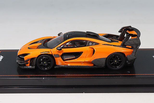 CMモデル 1/64 マクラーレン セナ GTR パパイアオレンジ