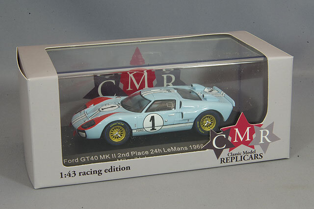 CMR 1/43 フォード GT40 MKII 1966 ルマン24H 2位 #1 Kマイルズ/D.ハルム