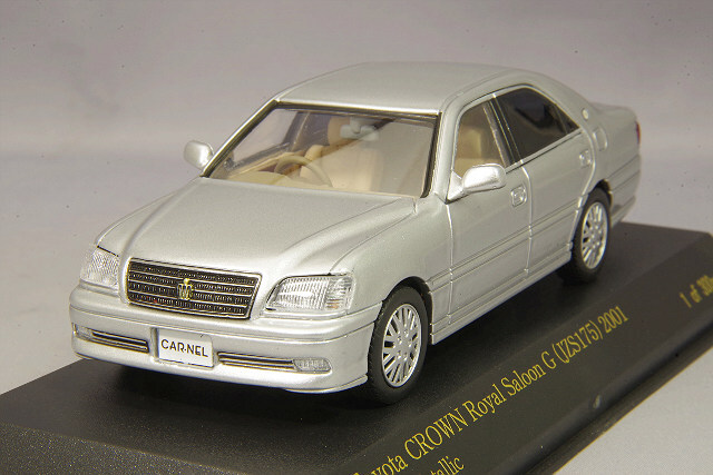カーネル 1/43 トヨタ クラウン ロイヤルサルーンG (JZS175) 2001