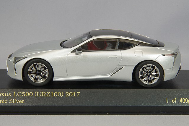 CARNEL LC500 (URZ100) 2017 シルバー Carnel 1/43 Lexus LC500 (URZ100) 2017 Sonic Silver Completed