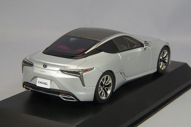 カーネル 1/43 レクサス LC500 (URZ100) 2017 ソニックシルバー