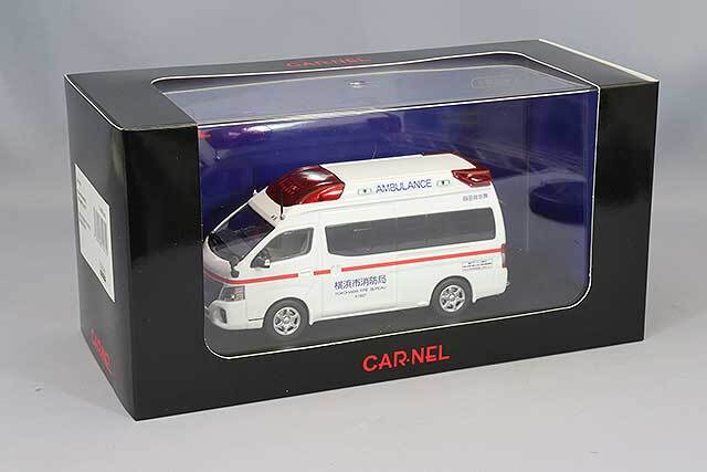 カーネル 1/43 日産 パラメディック 2018 神奈川県横浜市消防局高規格 