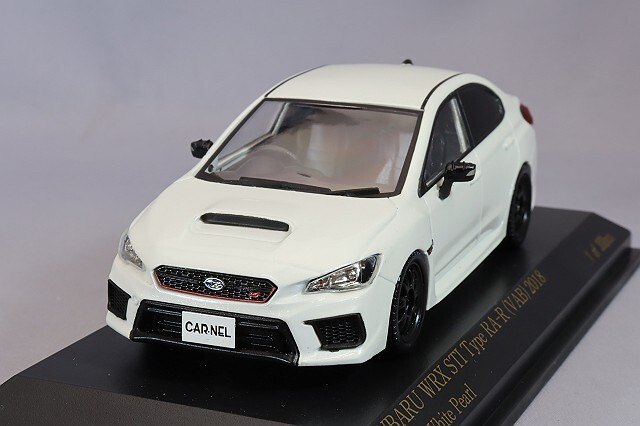 カーネル 1/43 スバル WRX STI Type RA-R (VAB) 2018 クリスタル