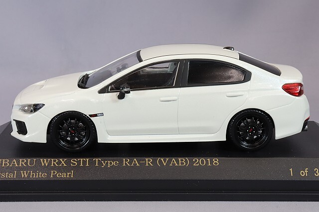 カーネル 1/43 スバル WRX STI Type RA-R (VAB) 2018 クリスタル