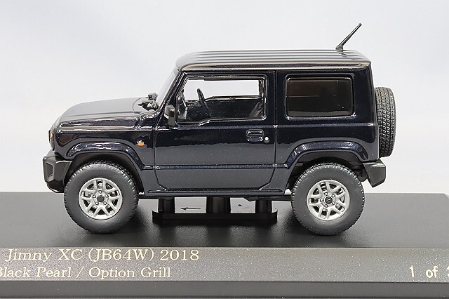 カーネル 1/43 スズキ ジムニー XC (JB64W) 2018 ブルーイッシュ