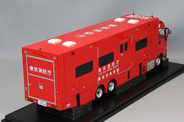 カーネル 1/43 いすゞ ギガ 2019 東京消防庁即応対処部隊高機能指揮支援車