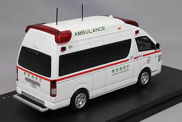 カーネル 1/43 トヨタ ハイメディック 2022 東京消防庁高規格救急車