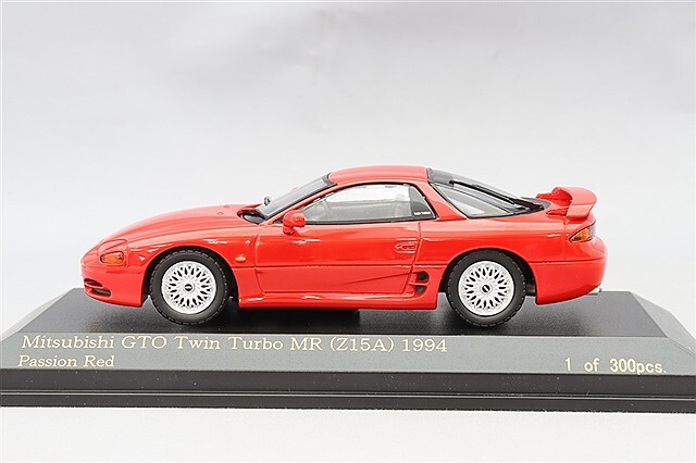 カーネル 1/43 三菱 GTO ツインターボ MR (Z15A) 1994 パッションレッド
