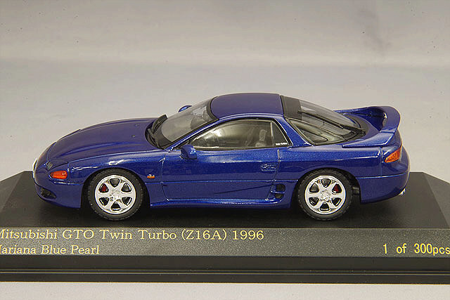 カーネル 1/43 三菱 GTO ツインターボ (Z16A) 1996 マリアナブルーパール