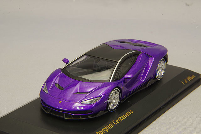 カーネル 1/64 ランボルギーニ チェンテナリオ バイオレット